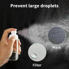 3D Adult Unisex Respirator Black Face Mask Cover Washable US Seller High Quality