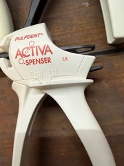 Pulpdent Activa-Spenser 5ml 1:1 & Densply Caulk DS50 1:1/2:1 & GC Faulk Gun Lot