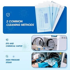 Sterilization Pouches- 5.25 ” x 10 ” Dental Medical Self Seal Pouch Bag 200 Bags