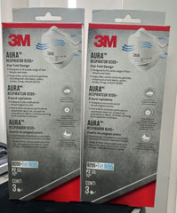 Disposable 3M Aura 9205+ 6ct N95 Mask