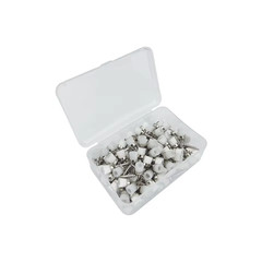 100 Pcs/box Dental Prophy Polishing Brush Bowl Cup Shape Brushes White Nylon