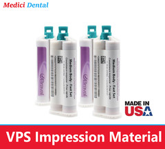 Dental Impression Material, VPS Heavy & Light Body, Monophase, Fast & Regular
