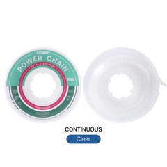Dental Orthodontic Colored Elastic Power Chain 15ft Long/Short/Continuous AZDENT