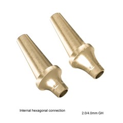 Dental DIO UFII Regular Straight Healing Abutment Impression Coping Zest locator
