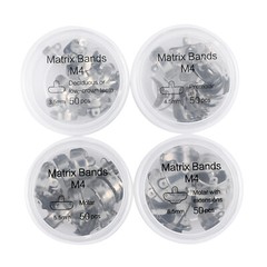 Dental Metal Matrices Sectional Contoured Matrix Refill soft band 50pcs/pk S/XL