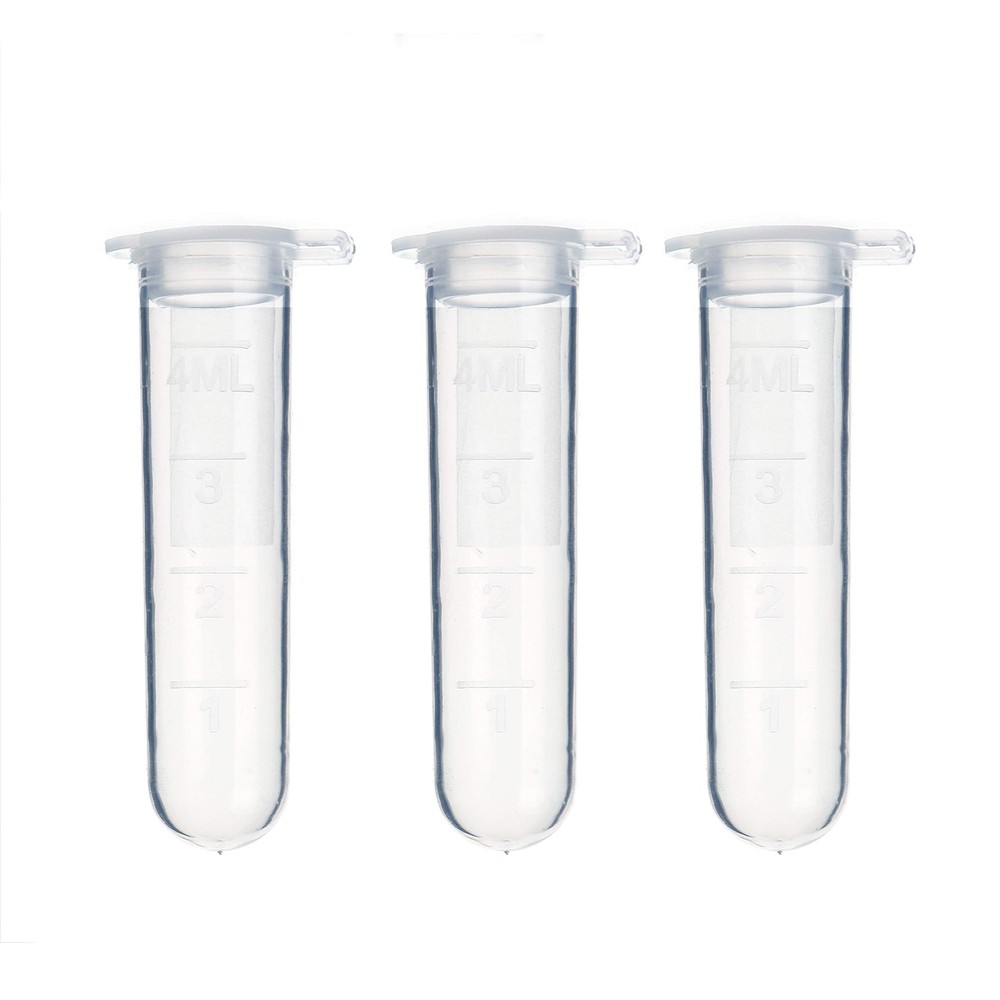 50 Pieces 5 ml Plastic Sample Vial Bottle Tubes for Storage Container Beads L…
