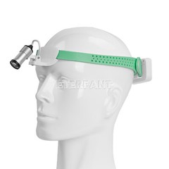 ETERFANT Lightweight Silicone Headlight Lamp Green Dental Surgery Medical 5W LED