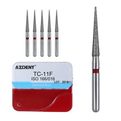【USA】100Pcs Dental Diamond Burs for High Speed Handpiece Medium FG 1.6MM