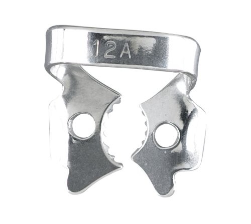 Miltex Instrument 76D-12A Rubber Dental Dam Clamp #12A Lower Molar Winged