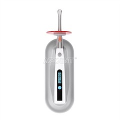 AZDENT Dental Wireless LED Curing Light 1 Second Cure Lamp Metal Head