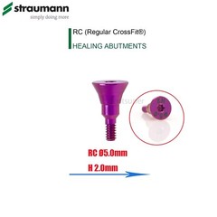 Fit Straumann ITI BL/BLT Healing Caps RC/NC, 3.6-6.5mm, Titanium, Closure Screws