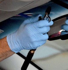 X3 Blue Nitrile Powder Free Industrial Gloves – AMMEX – Case Of 1000 / 10 Boxes