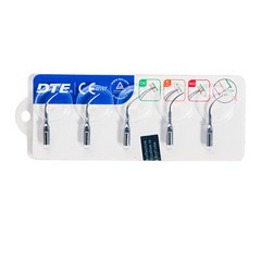 5PCS Woodpecker DTE D1 Dental Ultrasonic Scaler Tips Set (GD1*2,GD2,GD4,PD1)