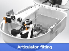 BIOART A7 Plus Standard Semi-Adjustable Articulator Facebow/accessories kit