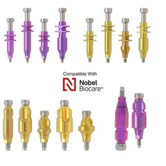 US Open/Closed Tray Impression Transfer Coping Conical Connection For Nobel
