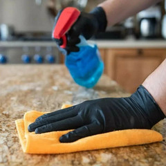 Advance Black Nitrile Exam Gloves IF63 Thick 6 Mil Black Gloves 100 PCS M/L/XL