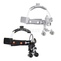 ETERFANT 3.5X-R Dental Surgical Headband Binocular Loupes & 10W LED Head Light