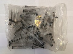 BD Oral Dispensing Syringe with Tip Cap 10mL Clear Sealed 100 count 305219