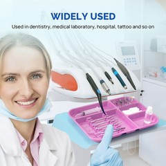 200pcs Dental Self Sterilization Pouches Autoclave Sterilizer Bags/Divided Trays