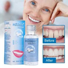 Resin False Teeth Solid Glue Temporary Tooth Repair Moldable Teeth Gap Denture