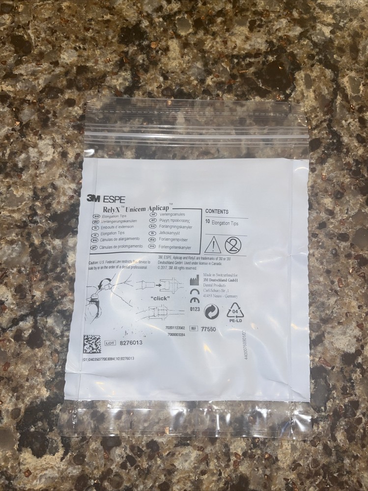 3M ESPE RelyX Unicem Aplicap Elongation Tips 77550 Bag of 10