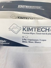 KIMTECH Precision Wipes 1x 11.8” x 11.8” 75512 And 2x 14.4” x 16.4” 05517