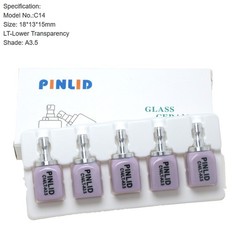 C14 Glass Ceramic Blocks Dental LT Lithium Disilicate E.Max CAD/CAM Cerec Blocks