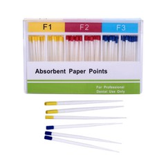 AZDENT Papel absorbente universal dental Puntas de gutapercha F1 F2 F3