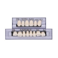 168X Acrylic Resin A1/A2/A3 Dental Denture Teeth Upper Lower Shade 22/23/24# HOT