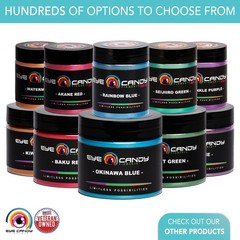 Eye Candy Mica Powder – Black Brown Grey Pigment 5 grams, Blk Brn Set