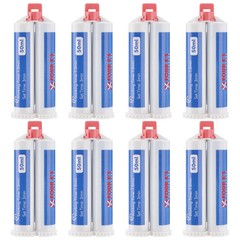 80Pcs Dental Impression Material, Dental Putty,50ml VPS Heavy&Light Body Fast,US