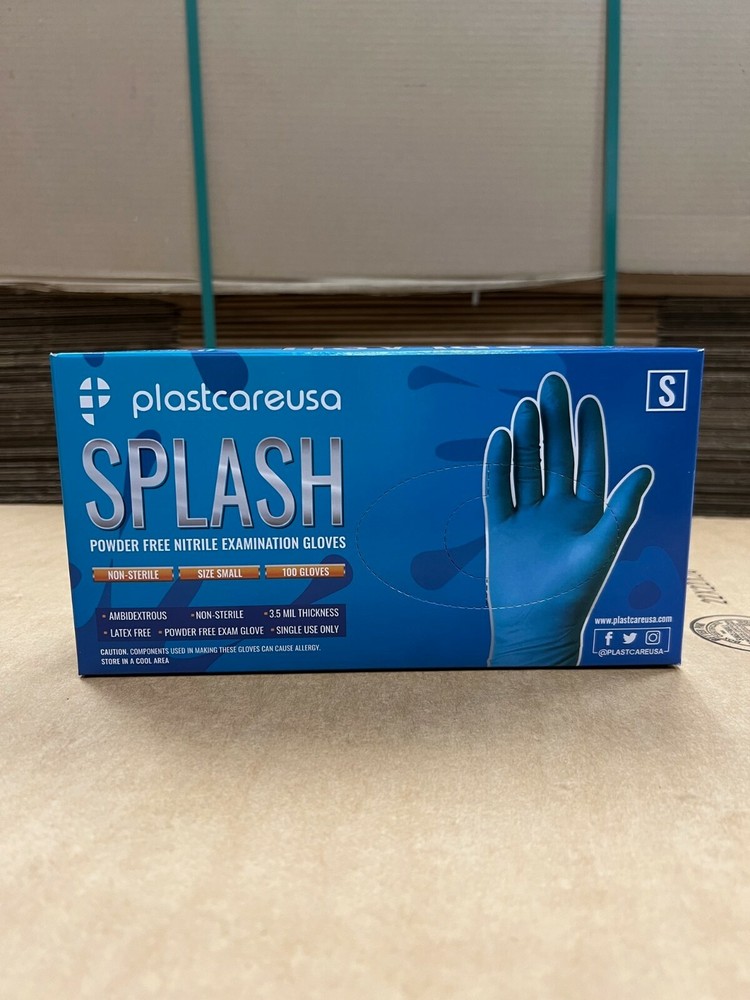 2000 XL EXTRA LARGE Blue Nitrile Premium Exam Gloves (Latex & Powder Free)