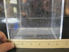 RESEARCH PRODUCTS INTERNATIONAL CORP ACRYLIC LAB CONTAINER 6X6X9″ W/ HINGED LID