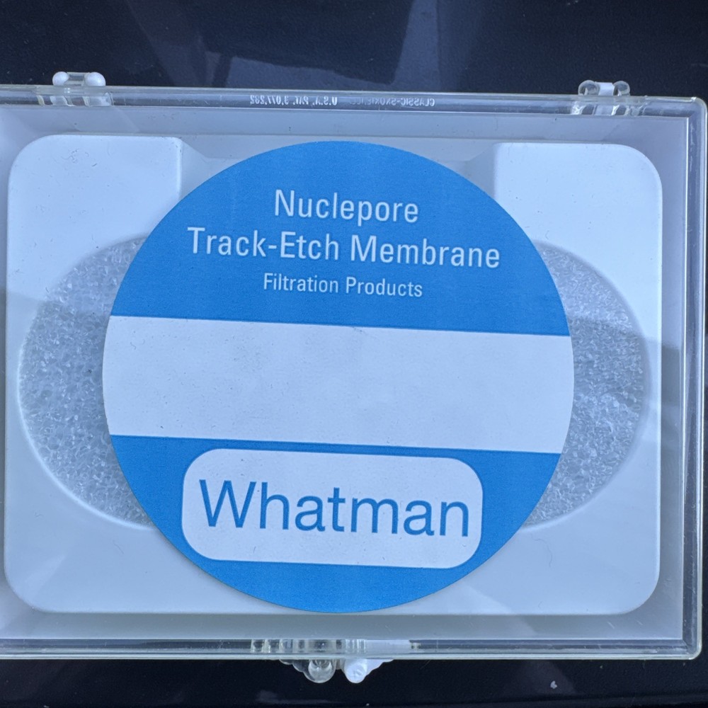 Whatman Nuclepore 111107 Membranes 47mm 0.4uM (1 box of 100 membranes)