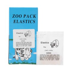 AZDENT Dental Ortho Elastics Latex Braces Rubber Bands 3.5/5.0/6.5OZ 5000Pcs/box