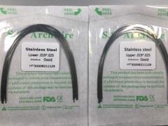 10-pack Ortho Arch Wires Stainless Steel Rectangular Ovoid Form Dental 10pc/pack