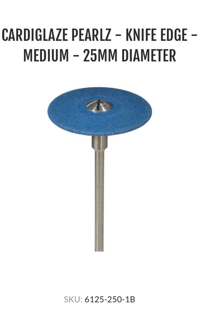 CARDIGLAZE PEARLZ – KNIFE EDGE – MEDIUM – 25MM DIAMETER