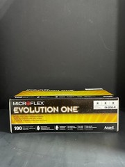 Ansell Latex Gloves Medium Microflex 10 Boxes with 100 Gloves Each