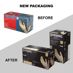 unisex adult 100 Gloves, Beige, Small Pack of