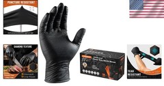 Latex & Powder Free 10 Mil Nitrile Gloves – Ideal for Salon, Cleaning & More