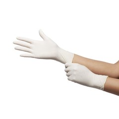 McKesson Confiderm Latex Exam Glove Standard Cuff Length X-LARGE 100 per Box