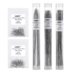 Dental Orthodontic Preformed Wire Metal Ligature Ties Short Long Twist 010 12 14