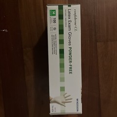 McKesson Confiderm Latex Exam Glove Standard Cuff Length MEDIUM 100 per Box