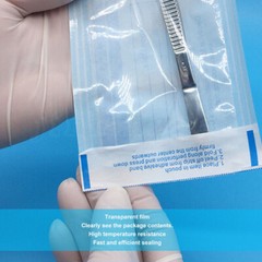 3.5″ x 10″ Dental Medical Self Seal Pouch Sterilization Bag Pouches (200 Bags)