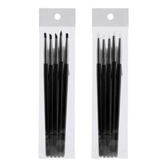 5pcs/Set Dental Composite Resin Porcelain Brush Pens Shaping Silicone Tooth Tool