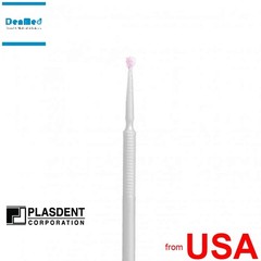 PLASDENT 1.0mm Super Fine Tip Micro Applicators, WHITE, Box of 100. #600- 423567