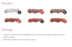 1000g Dental HEAT CURRING Acrylic Denture Base Material Heat Cure Powder