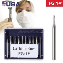 Dental Surgical Burs 25mm 19mm Carbide Bur Friction Grip FG Round For High Speed