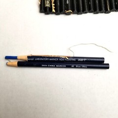 Laboratory China Markers Lot of 35 Berol Dixon Sanford Heat Resistant