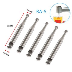 1-10Box Dental Round Carbide Bur for Slow Speed Latch Type Handpiece RA 1-8 Burs
